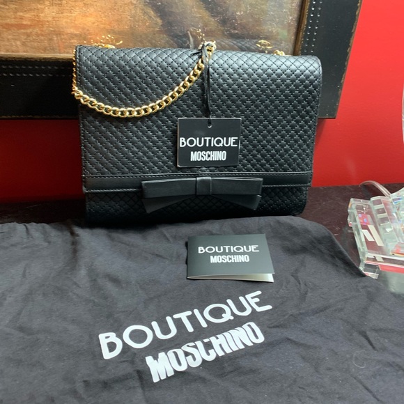 SOLD!! BOUTIQUE MOSCHINO Shoulder Bag NWT - Picture 16 of 16